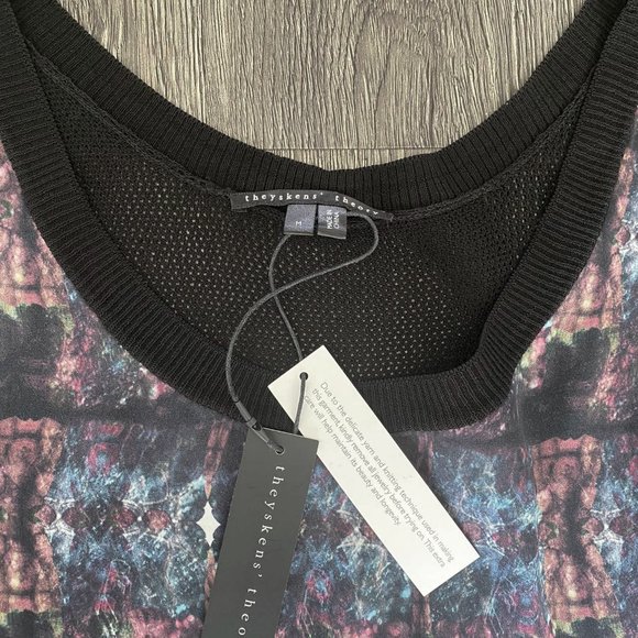 THEYSKENS' THEORY KAME YASHER SILK TANK TOP CAMI size M - Picture 4 of 7